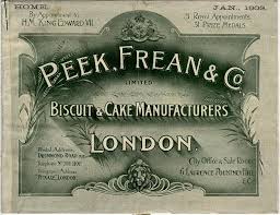 Peek Frean, manufacturers of the bourbon biscuit